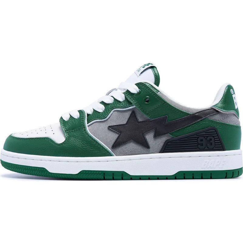 A Bathing Ape Bape SK8 Sta Green 