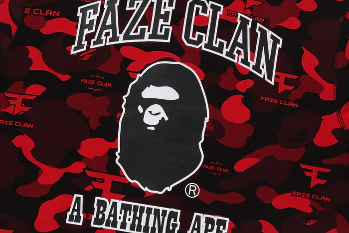 BAPE x Faze Clan Hoodie 