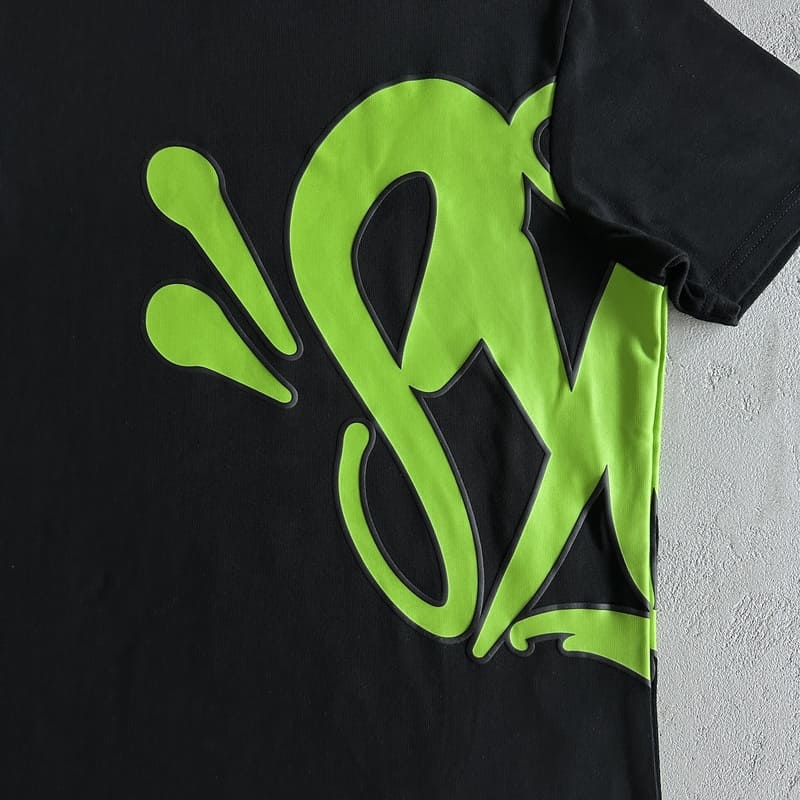 Synaworld OG Logo Black/Green T-Shirt 