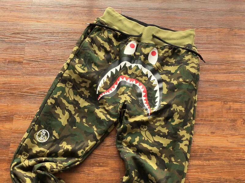 BAPE x OVO Dulpa Face Pants 