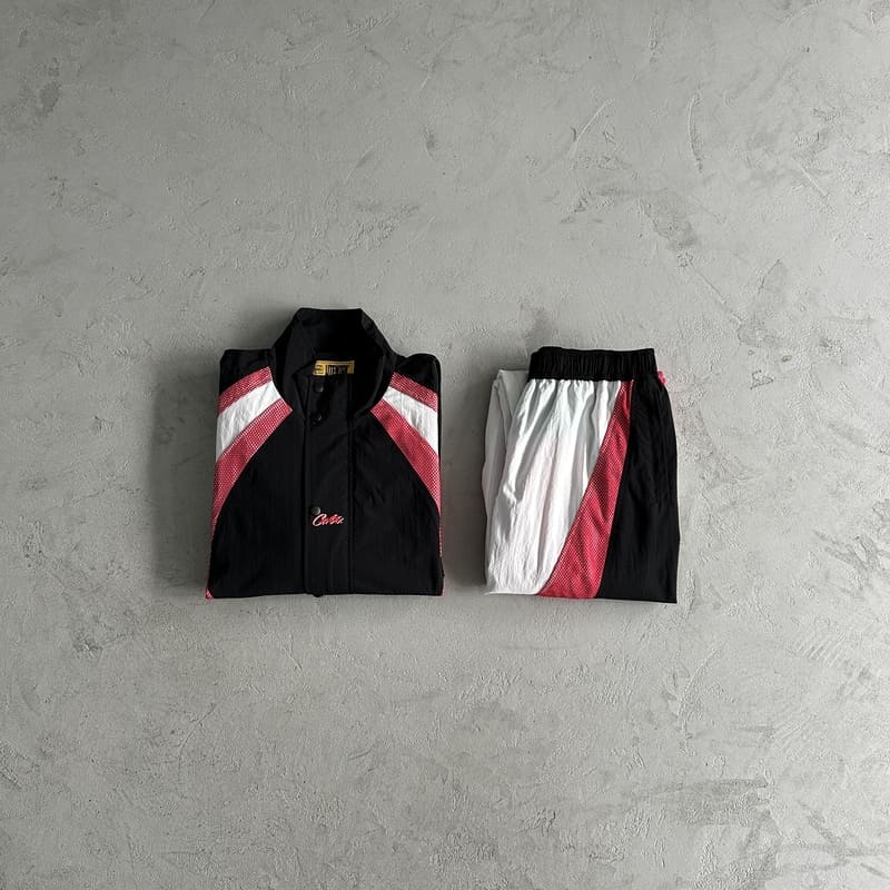 Corteiz Vertigo Shuku Black/Red Set 