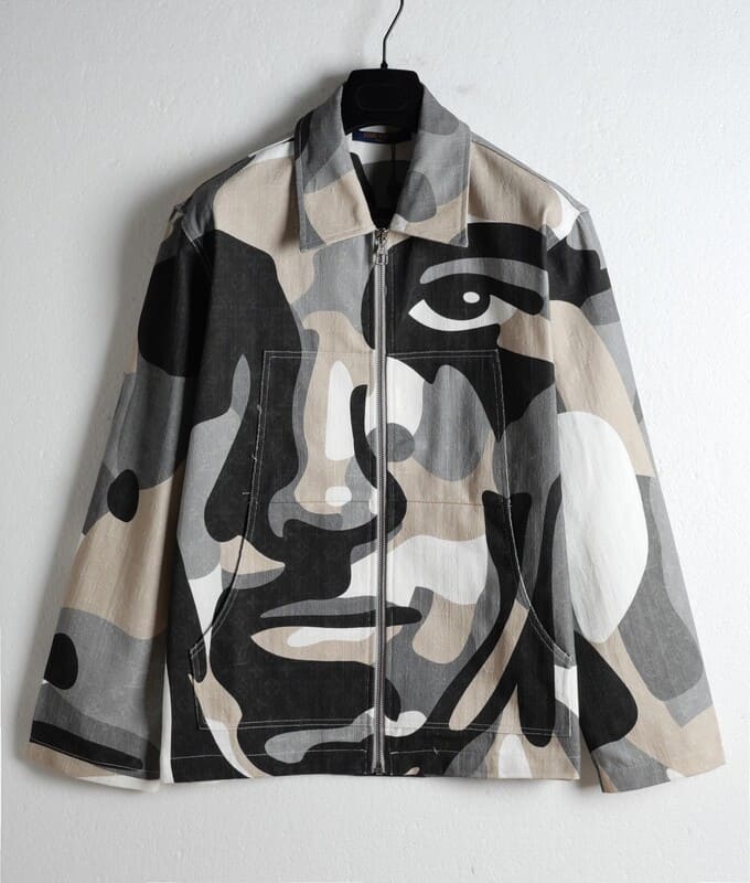 Louis Vuitton Patchwork Portrait Denim Jacket 