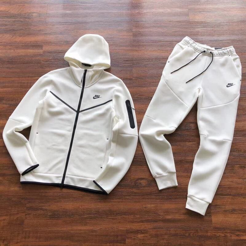 Conjunto Nike Tech Fleece Branco