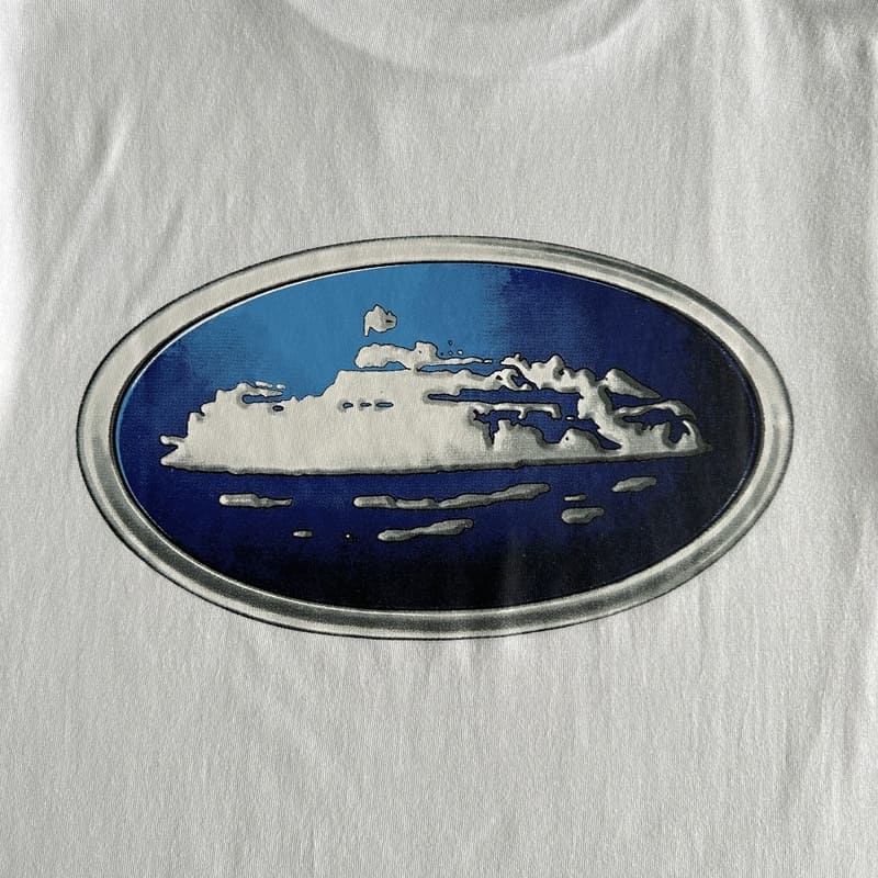 Camiseta Corteiz Alcatraz World Rally White