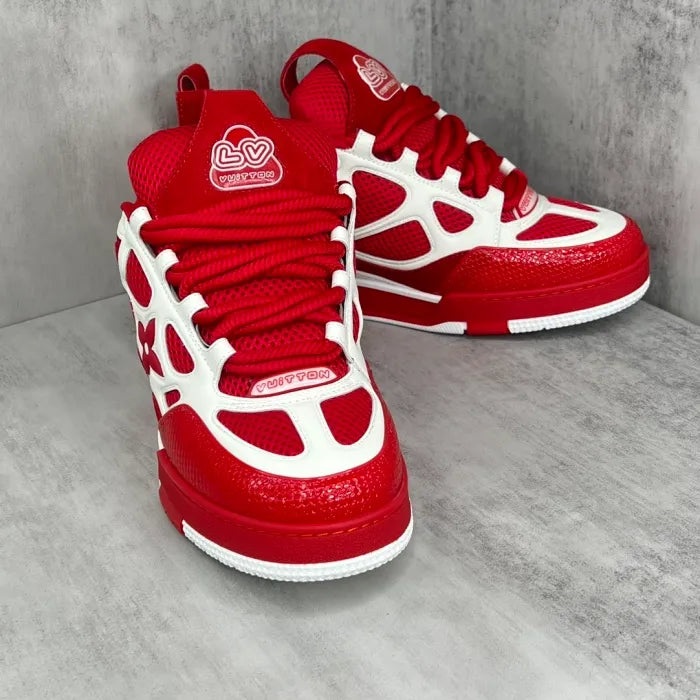 Louis Vuitton LV Skate Sneaker Red White 