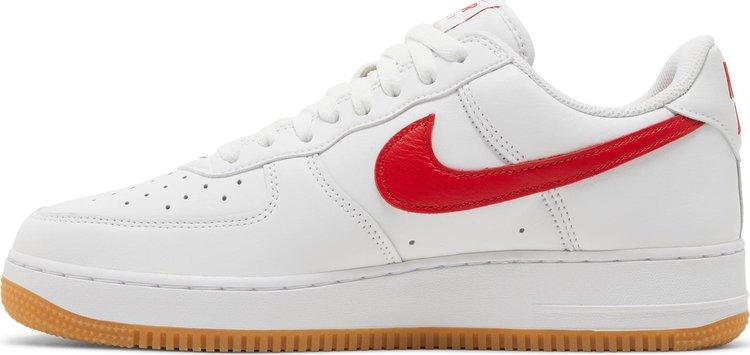 Nike Air Force 1 Low 'Color of the Month - White University Red' - ELEGANZ OUTLET