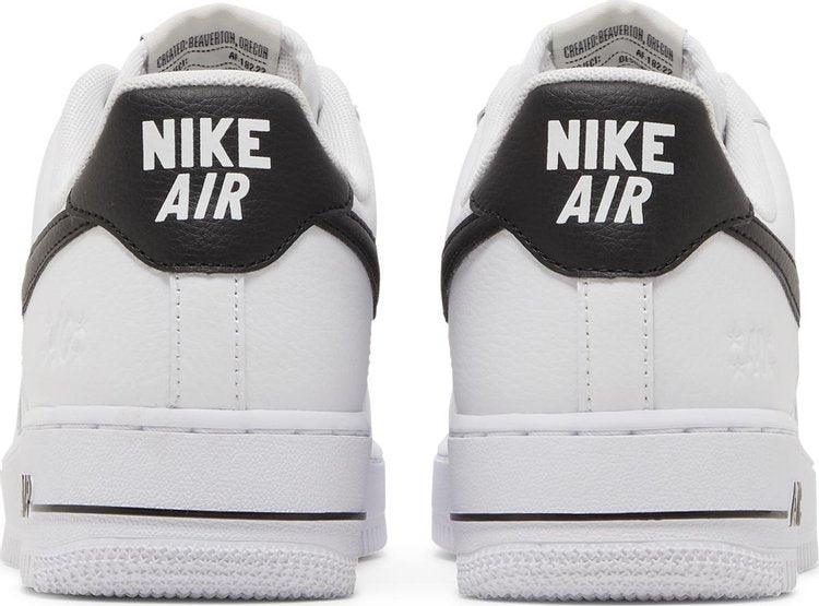 Nike Air Force 1 '07 LV8 '40th Anniversary - White Black' - ELEGANZ OUTLET