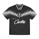 Corteiz Black Football T-Shirt