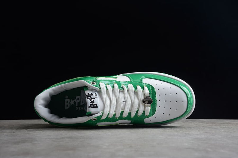 A Bathing Ape Bape Sta Low Green 