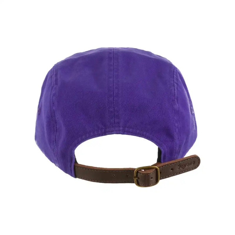 Supreme Washed Chino Twill Camp Purple Cap 