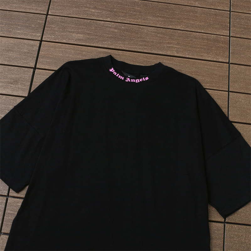 Palm Angels Double Logo Oversized T-Shirt 