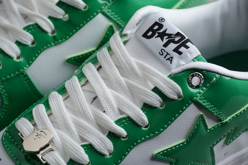 A Bathing Ape Bape Sta Low Green 