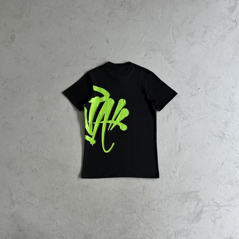 Synaworld OG Logo Black/Green T-Shirt 