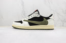 Travis Scott x Air Jordan 1 Retro Low OG 'Olive' - ELEGANZ OUTLET