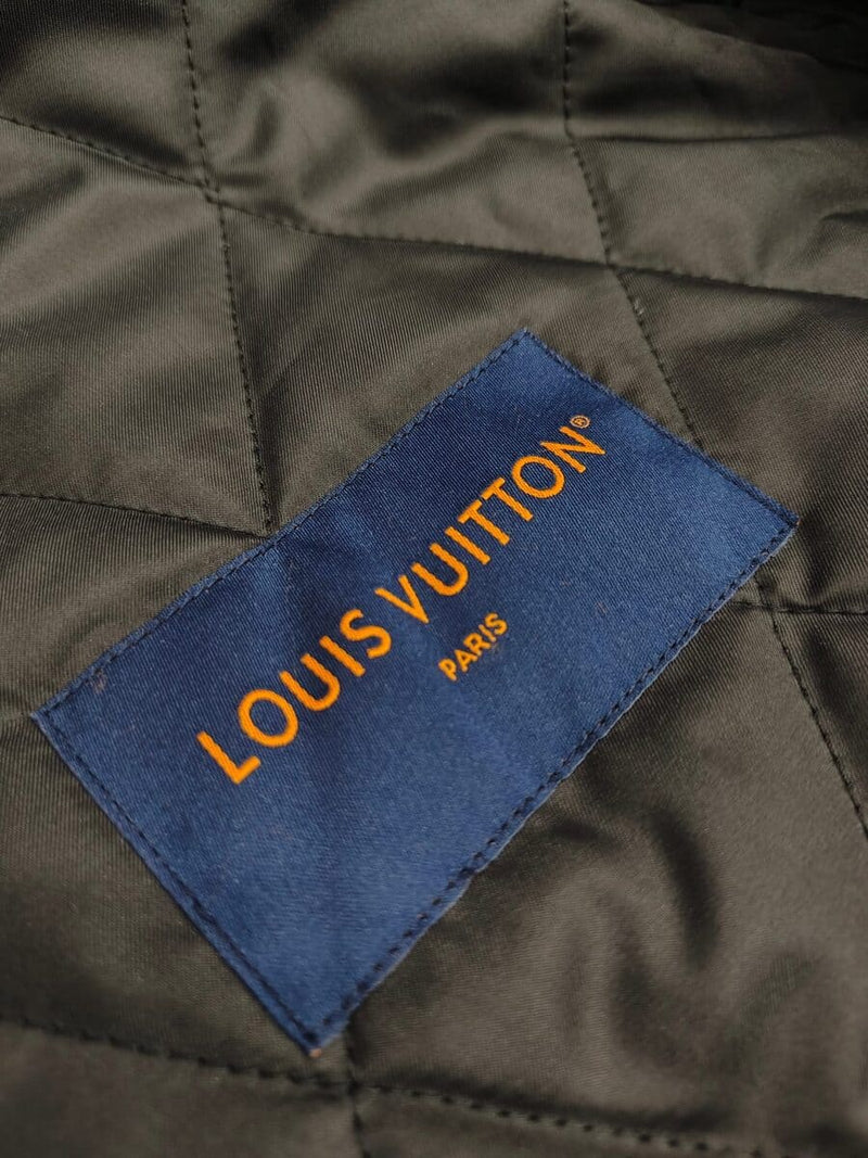 Jaqueta Louis Vuitton Monogram Flocked Nylon Bomber