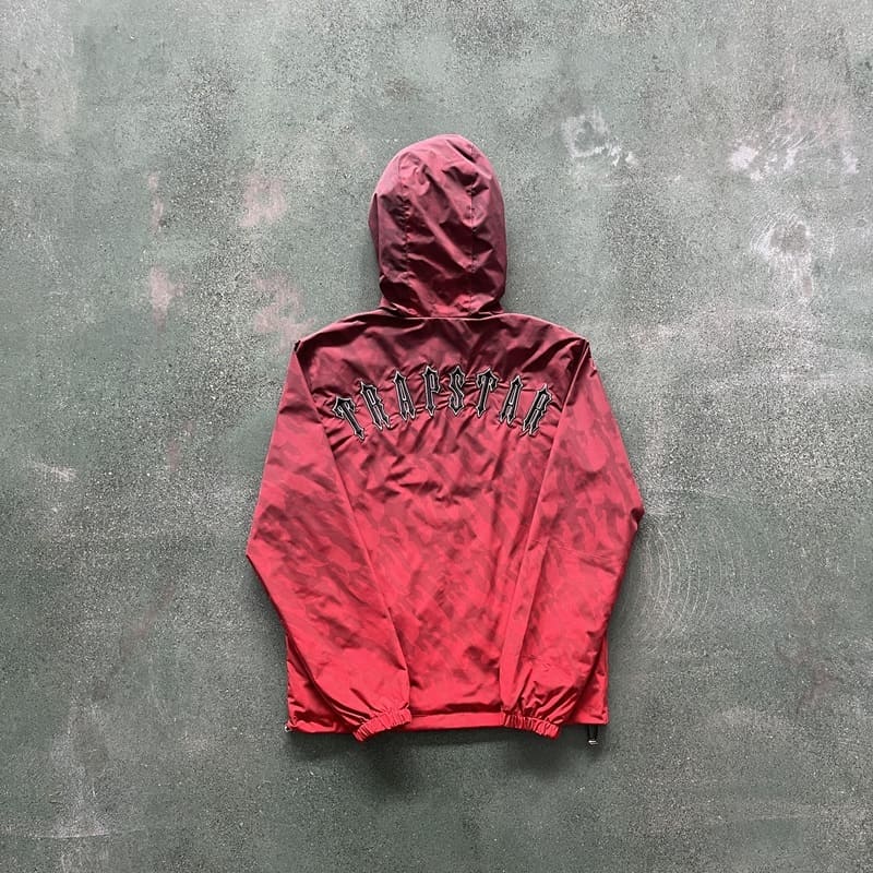 Trapstar Irongate T Red Windbreaker 