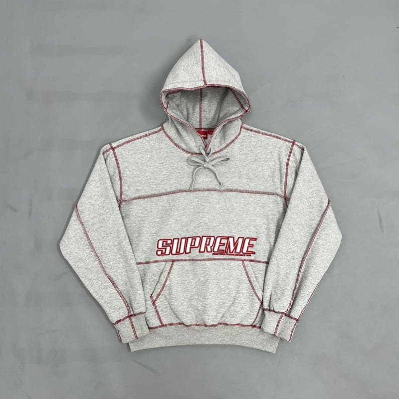 Supreme Coverstitch Hooded Set 