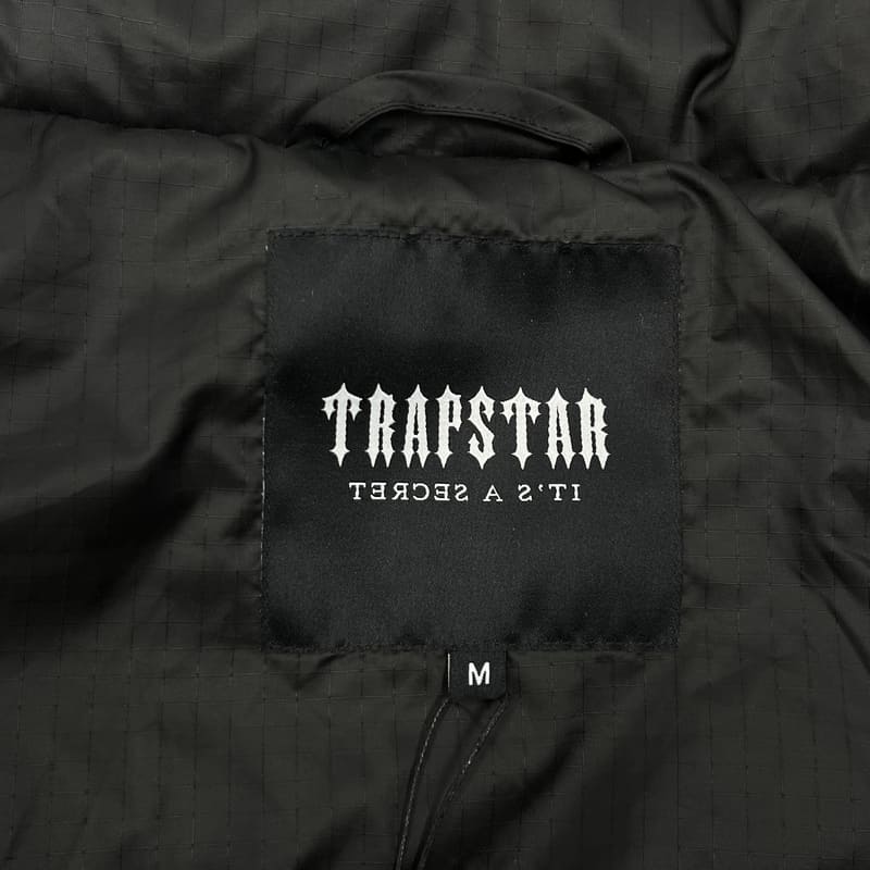 Trapstar Shooters Hooded Puffer Black/Reflective 