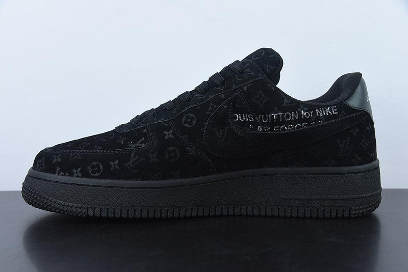 Nike Air Force 1 x Louis Vuitton Low "By Virgil Abloh Black" - ELEGANZ OUTLET