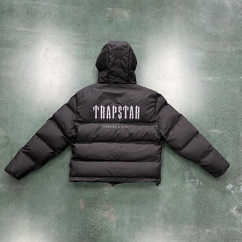 Trapstar Decoded 2.0 Black Puffer Jacket 