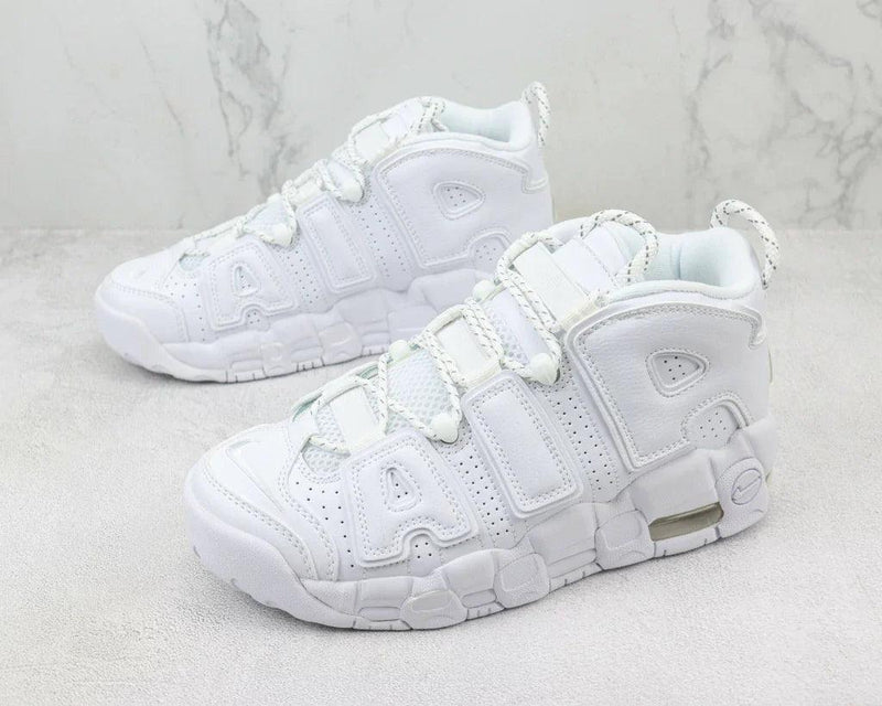 Air More Uptempo Triple White - ELEGANZ OUTLET