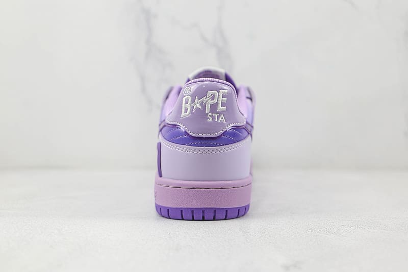 A Bathing Ape Bape SK8 Sta Purple 