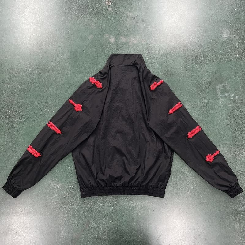 Trapstar Irongate 2.0 Shellsuit Set Red Black 