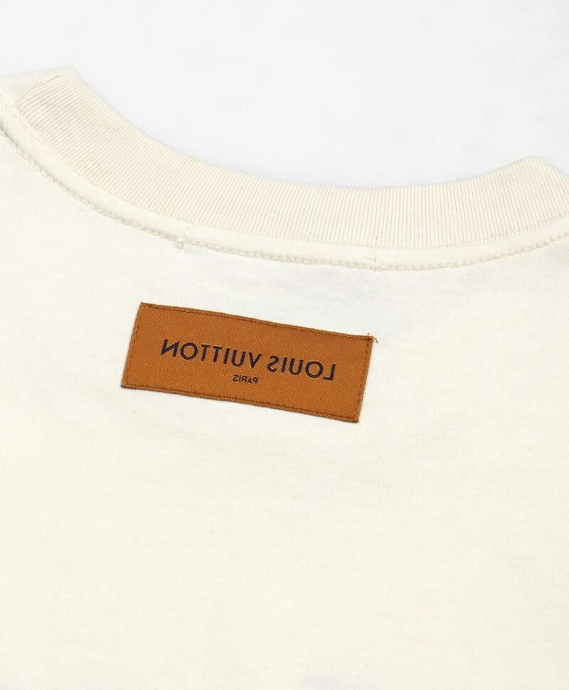 Louis Vuitton Cream LV Lovers T-Shirt 