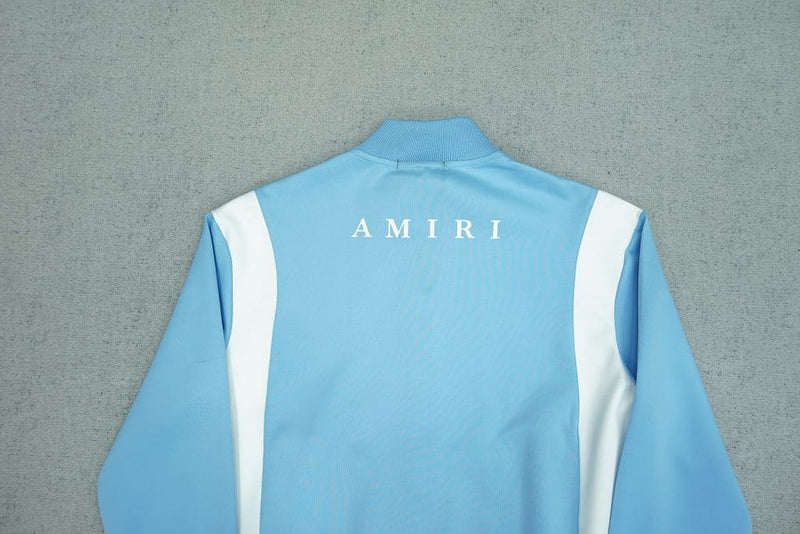 Amiri Always On Point Track Blue Jacket 