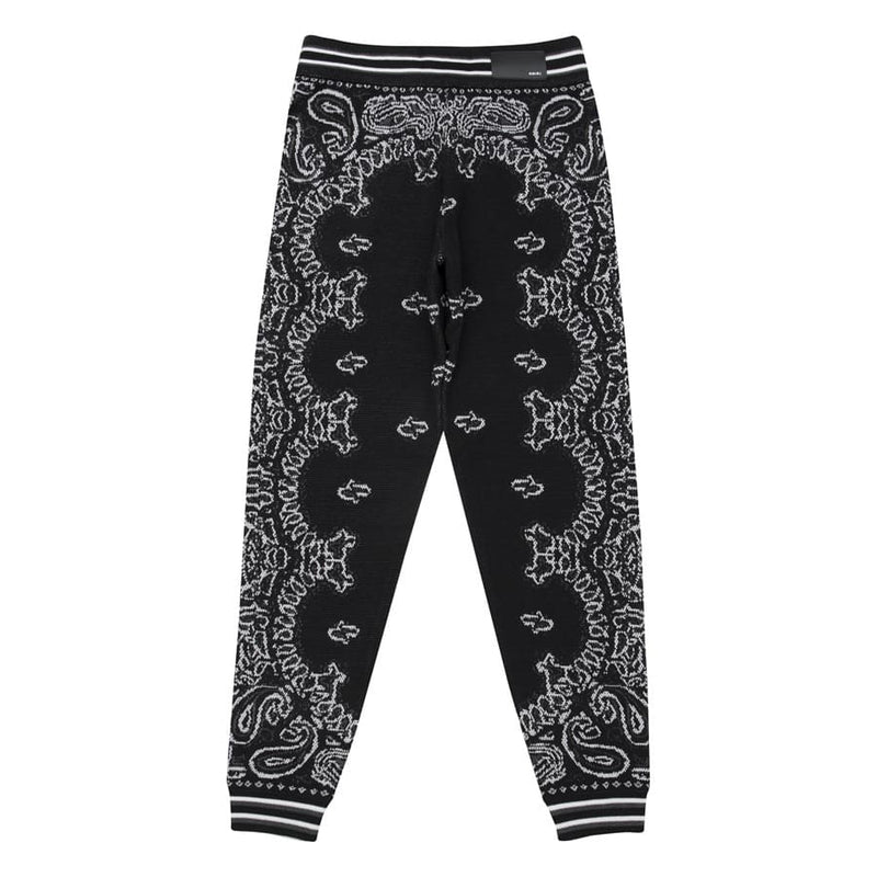 Amiri Bandana B-Ball Sweatpants 'BlackGrey' 