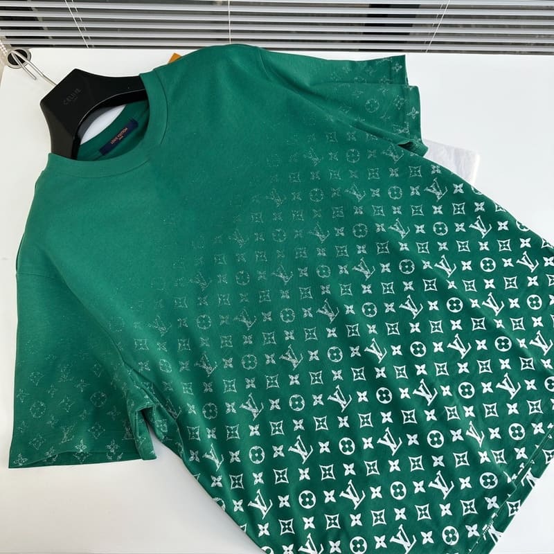 Louis Vuitton LVSE Monogram Gradient Green T-Shirt 