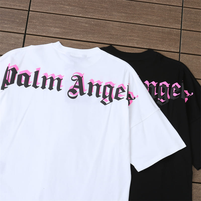 Palm Angels Double Logo Oversized T-Shirt 