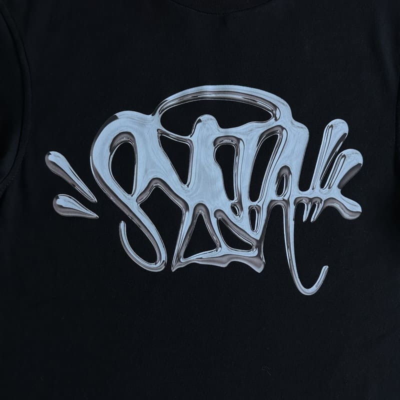 Synaworld 'Syna Logo' Tee Black/Silver 