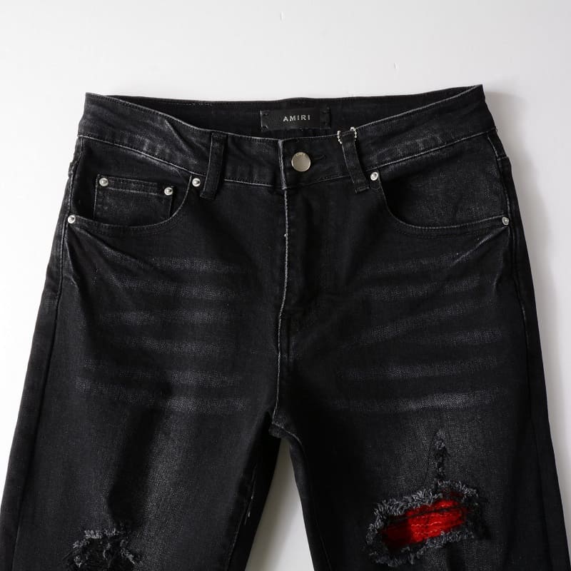 Amiri Ultra Suede MX1 'Aged Black' Pants 