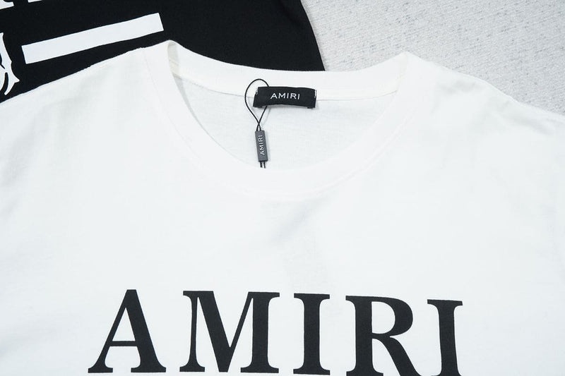 Pronta Entrega - Camiseta Amiri Bar Logo White