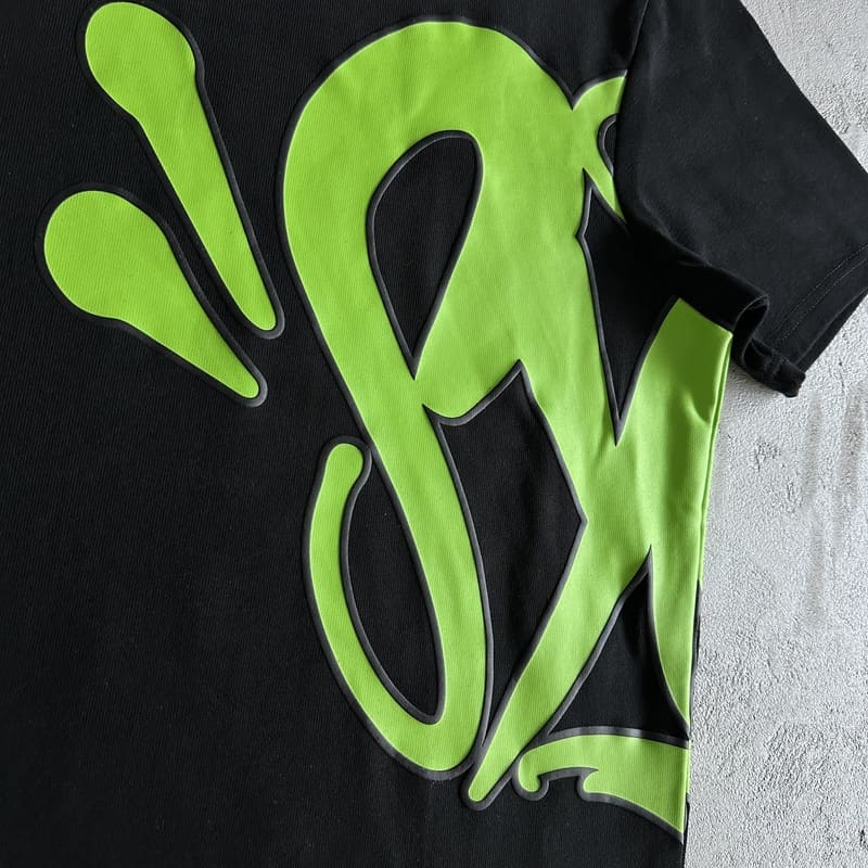 Synaworld OG Logo Black/Green T-Shirt 