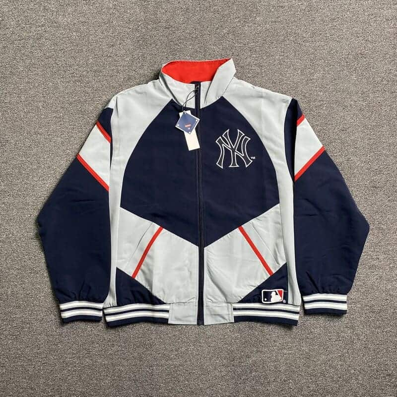 Supreme x New York Yankees Navy Jacket 