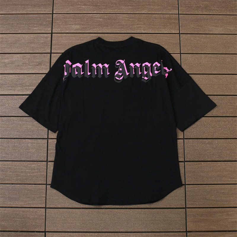 Palm Angels Double Logo Oversized T-Shirt 