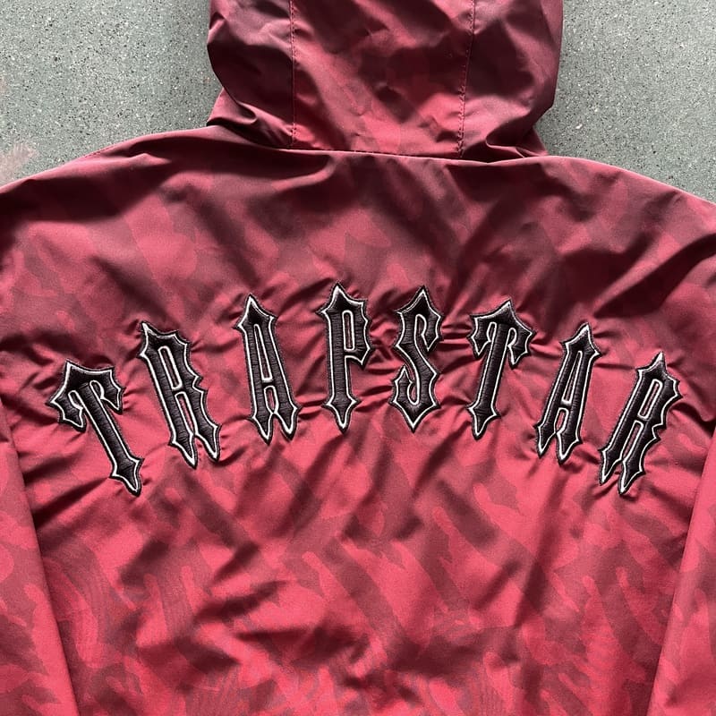 Trapstar Irongate T Red Windbreaker 