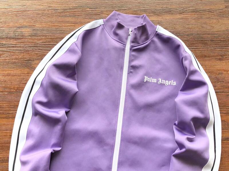 Palm Angels Logo Tracksuit Lilac Set 