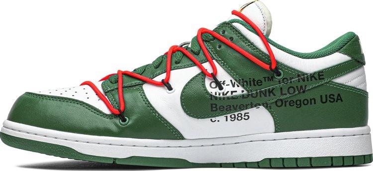 Off-White x Dunk Low 'Pine Green' - ELEGANZ OUTLET