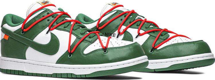 Off-White x Dunk Low 'Pine Green' - ELEGANZ OUTLET