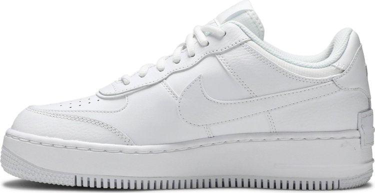 Nike Air Force 1 Shadow 'Triple White' - ELEGANZ OUTLET