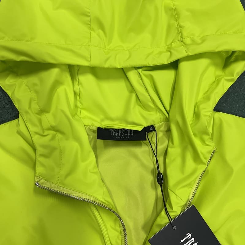 Trapstar Irongate T Lime Windbreaker 