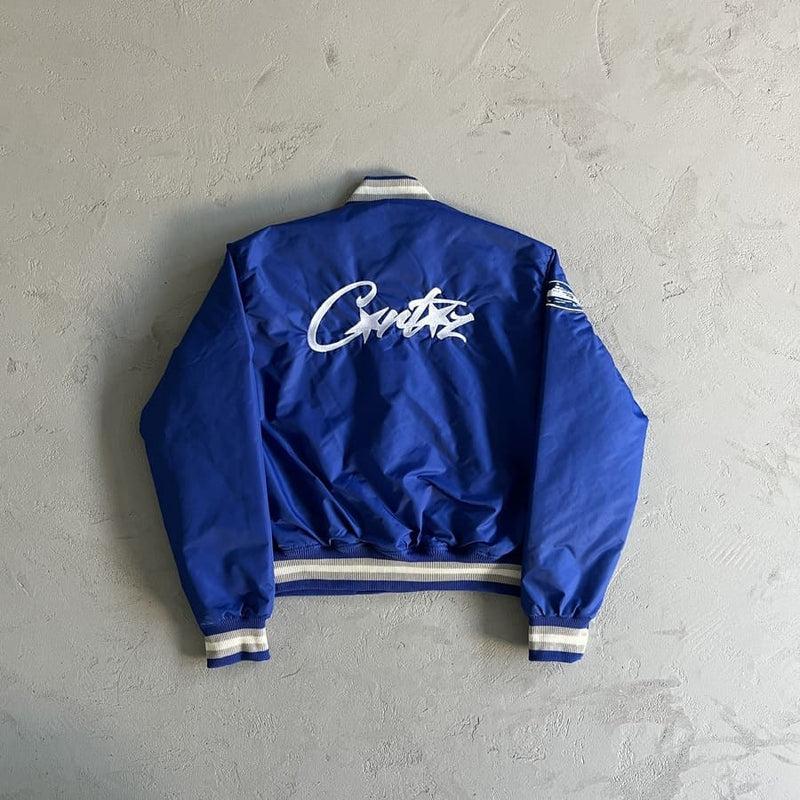 Corteiz Stadium Blue Jacket 