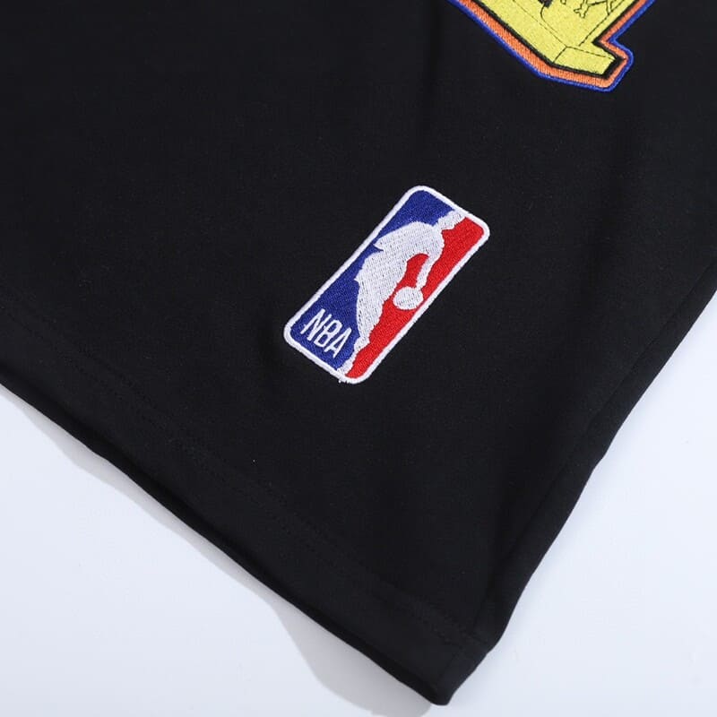 Louis Vuitton x NBA Crossover Round Neck Printing T-Shirt 