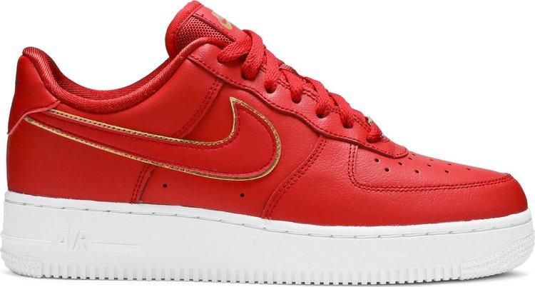 Nike Air Force 1 Low 'Red Gold Swoosh' - ELEGANZ OUTLET