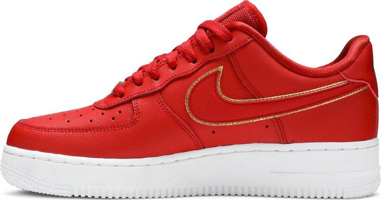 Nike Air Force 1 Low 'Red Gold Swoosh' - ELEGANZ OUTLET