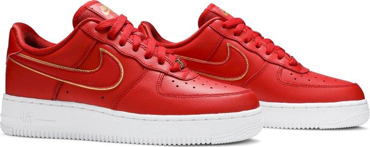 Nike Air Force 1 Low 'Red Gold Swoosh' - ELEGANZ OUTLET