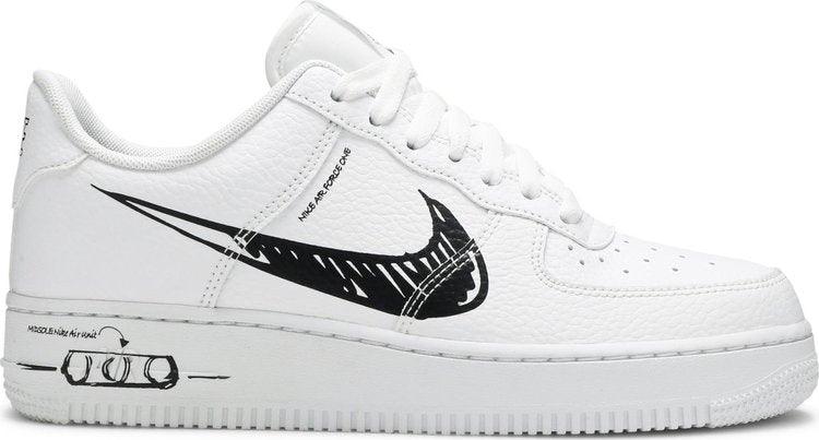 Nike Air Force 1 Low 'Sketch - Black' - ELEGANZ OUTLET